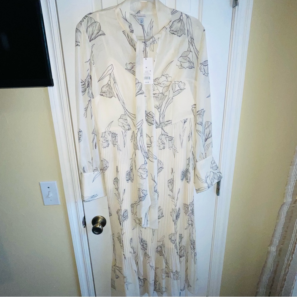 Floral sheer Dress